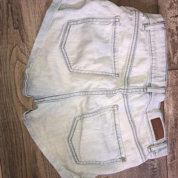 Garage retro high waist small Jean shorts - Picture 2 of 2